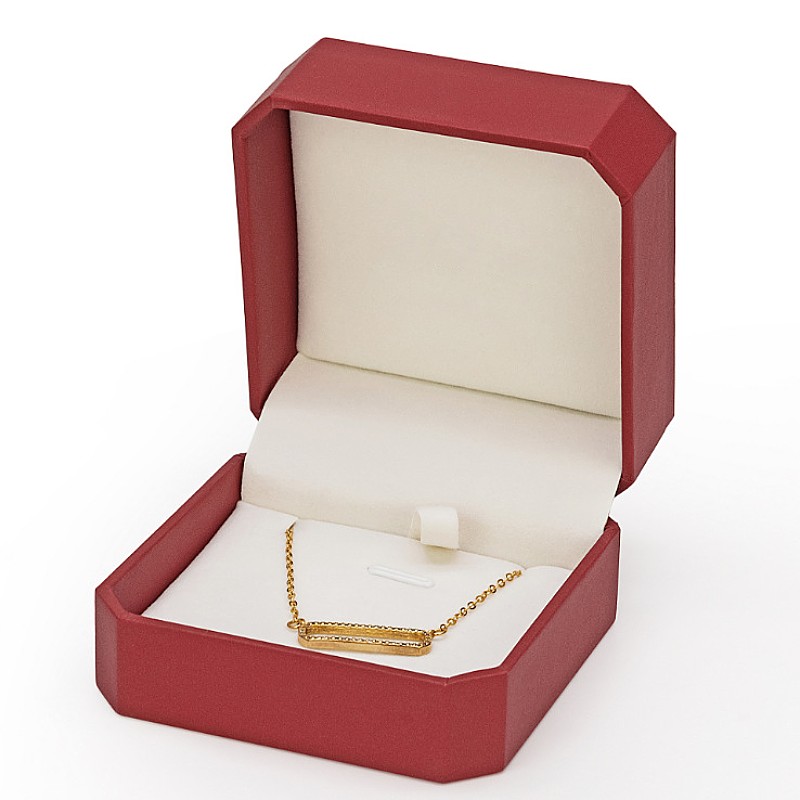 Factory Direct Wholesale New High-grade Flip Lid Pendant Jewelry Box