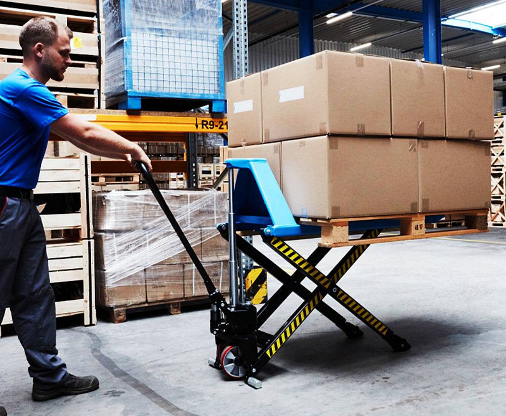Application of High Lift Pallet Truck Application of High Lift Pallet Truck