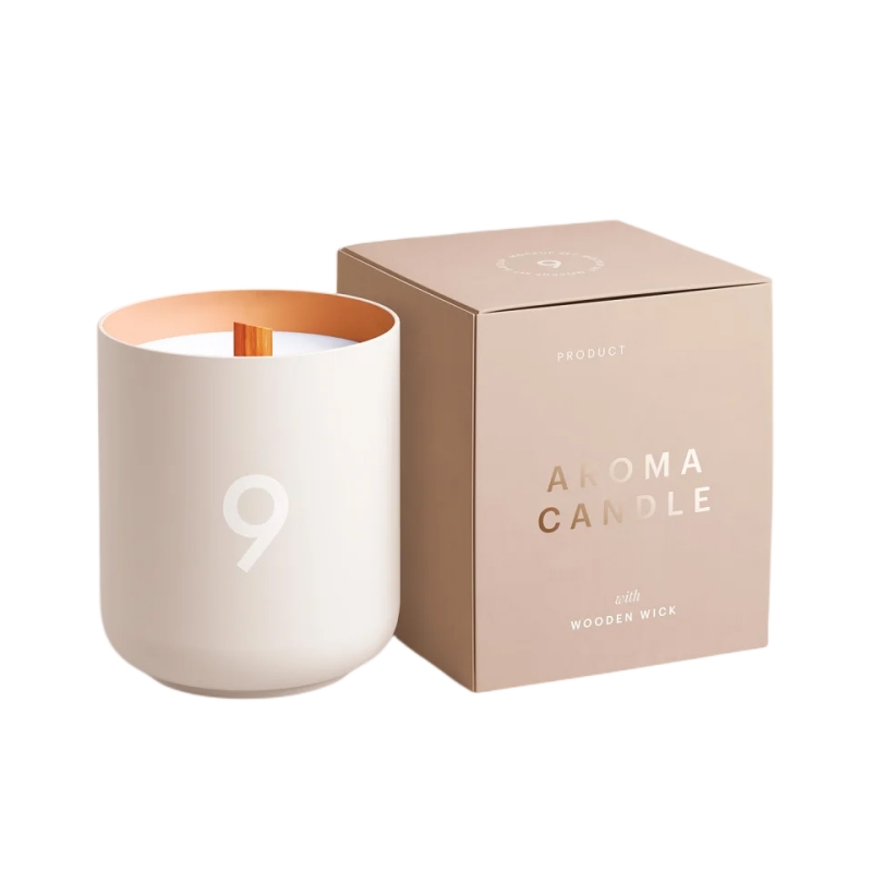 Custom Design Luxury Candle Gift Storage Paper Boxes 