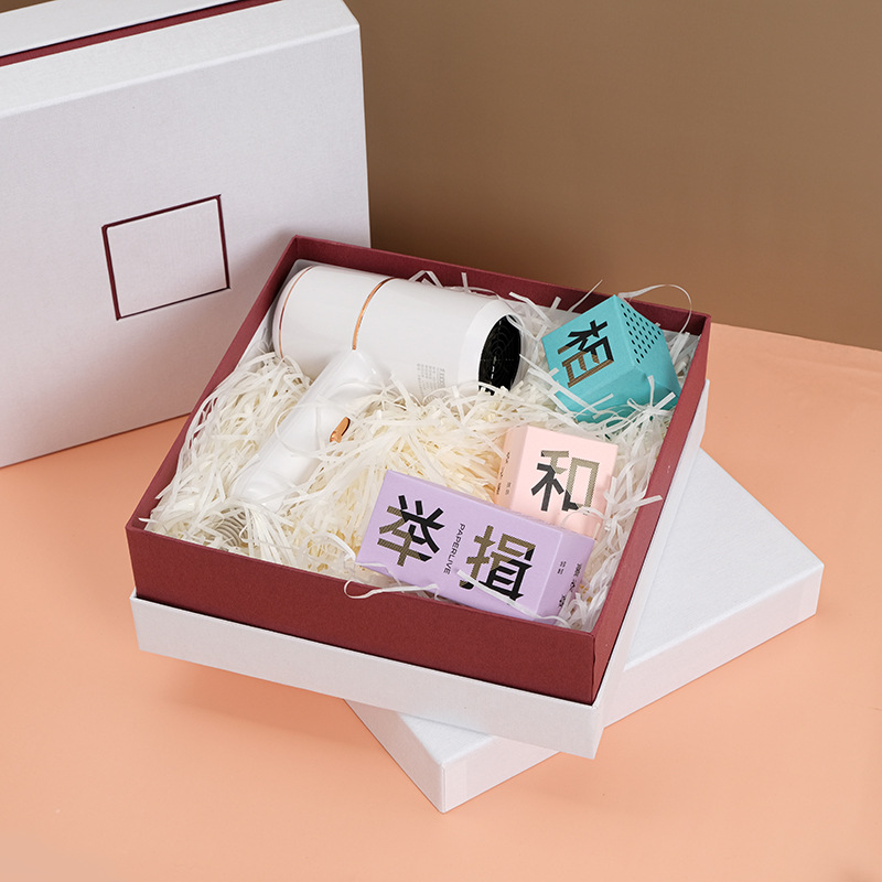 Customizable Lid and Base Luxury Rigid Cardboard Gift Packaging Box