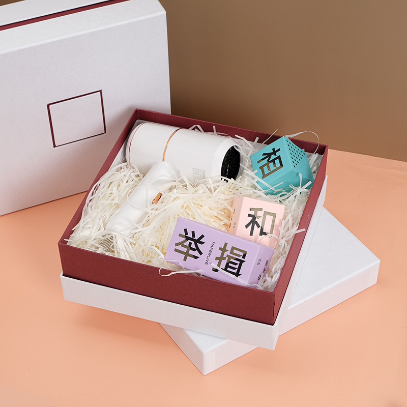 Customizable Lid and Base Luxury Rigid Cardboard Gift Packaging Box Customizable Lid and Base Luxury Rigid Cardboard Gift Packaging Box