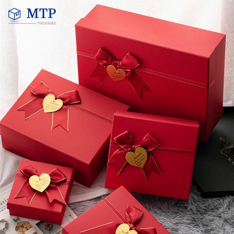 Best Sale Wholesale Luxury Big Size Red Square Box Best Sale Wholesale Luxury Big Size Red Square Box