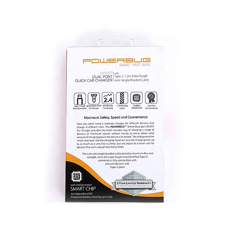 Custom Electronics Charger USB Cable Paper Packaging Box Custom Electronics Charger USB Cable Paper Packaging Box