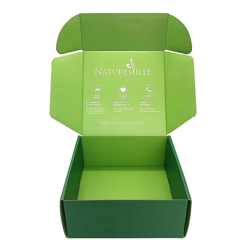 Hot Sale Custom Cosmetics Skin Care Corrugated Mailing  Packaging Boxes