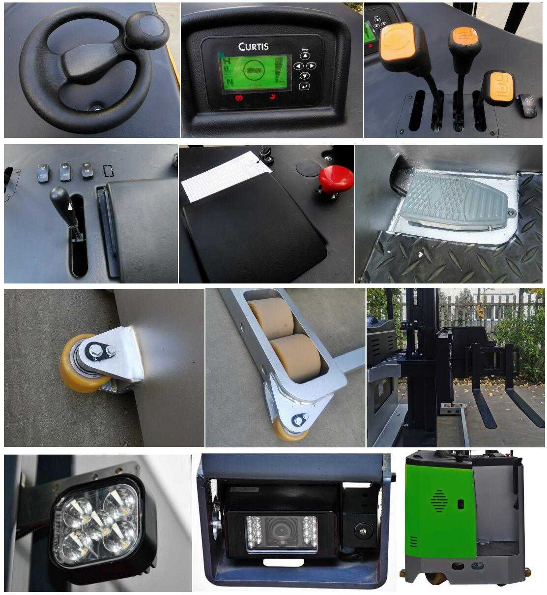 Details of Stand On 3 Way Pallet Stacker Details of Stand On 3 Way Pallet Stacker