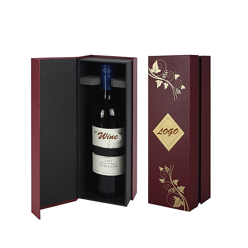 Hot Sale Custom Red Wine Paper Box Packaging Hot Sale Custom Red Wine Paper Box Packaging