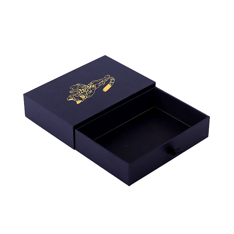 Custom Luxury Elegant Black Drawer Cardboard Paper Box Custom Luxury Elegant Black Drawer Cardboard Paper Box