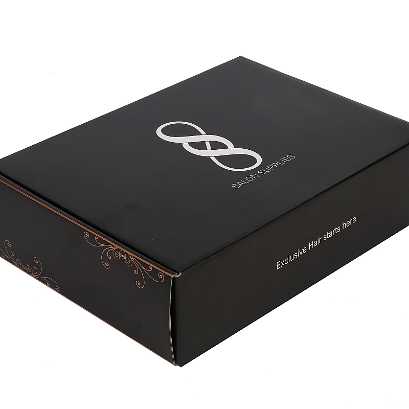 Custom Logo Foldable Corrugated Boxes Black Shipping Boxes Custom Logo Foldable Corrugated Boxes Black Shipping Boxes