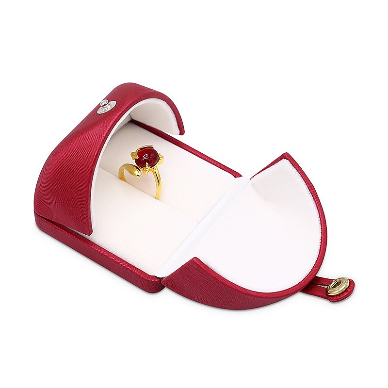 Custom Double Doors PU Leather Deerskin Velvet Folio Ring Pendant Necklace Pearl Box Custom Double Doors PU Leather Deerskin Velvet Folio Ring Pendant Necklace Pearl Box