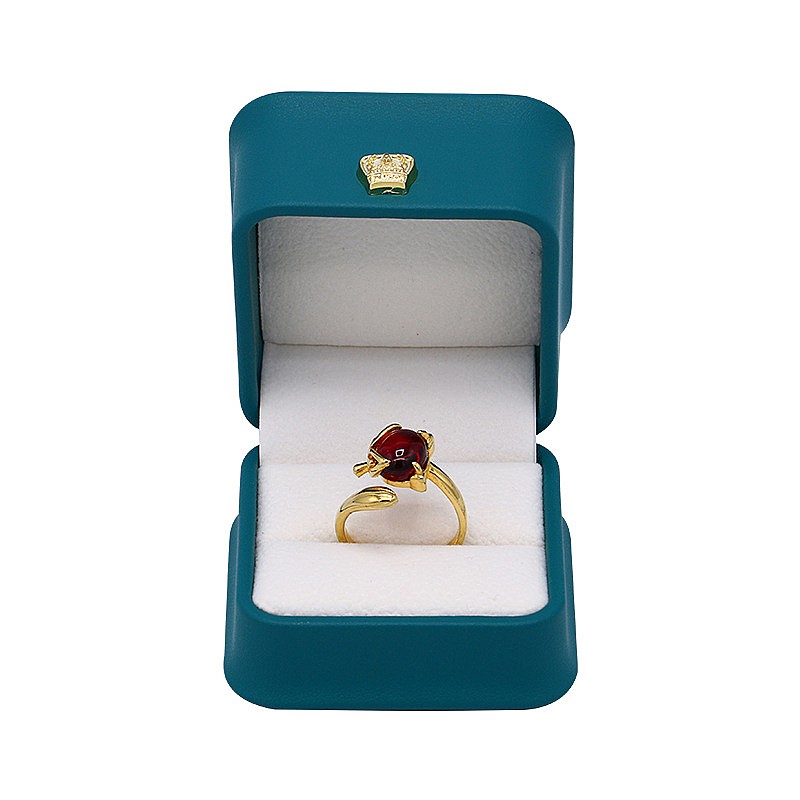 The Crown Ring Pendant Bracelet Storage Box Convex Surface Can Be Customized Logo