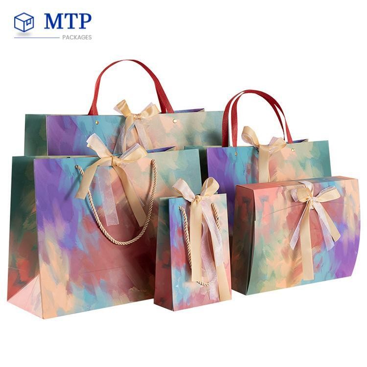 Custom High Quality Paper Shopping Bag