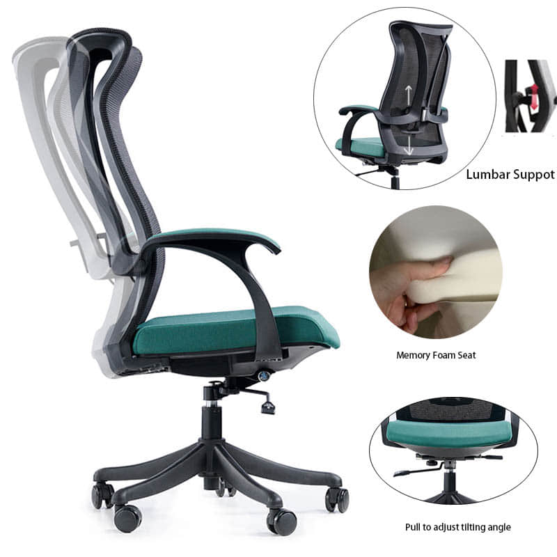 mesh back rest for office chair