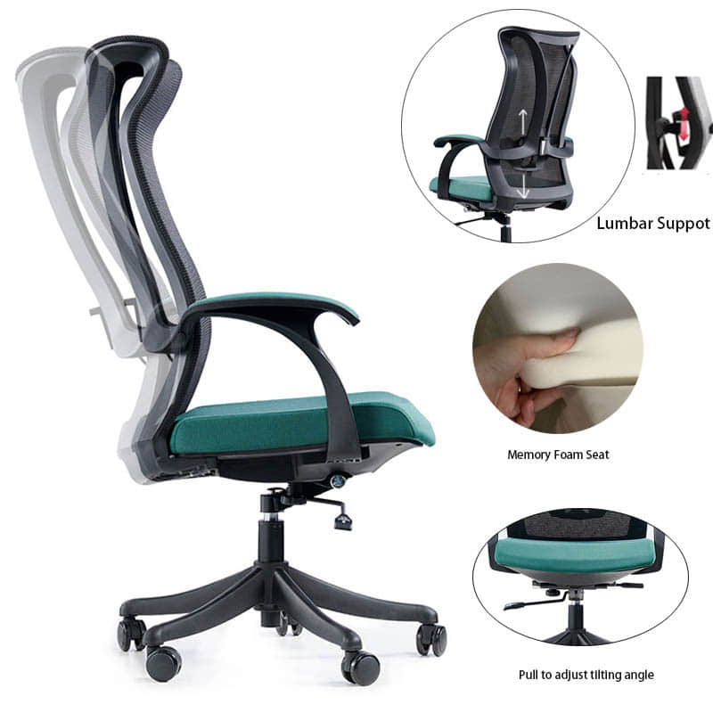 mesh back rest for office chair