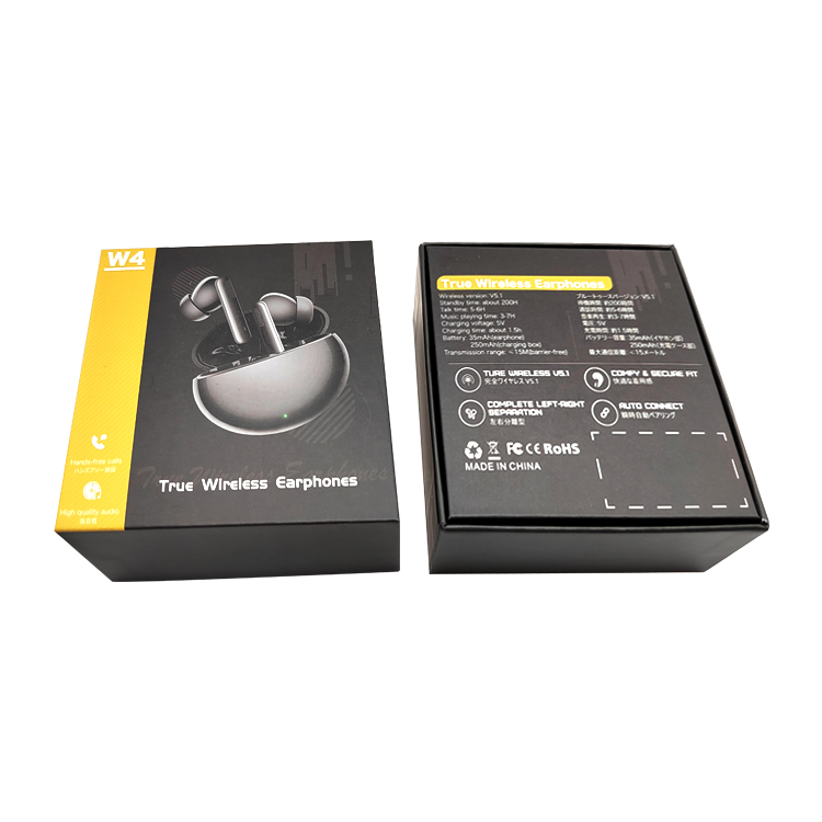 Manufacture Custom Printed Earphone Packaging Box for Wireless Earphones