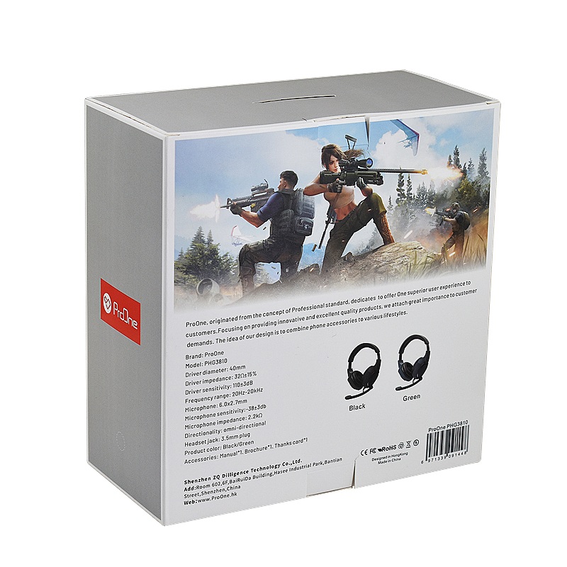Custom Earphone Screen Protector Electronic Packaging Box