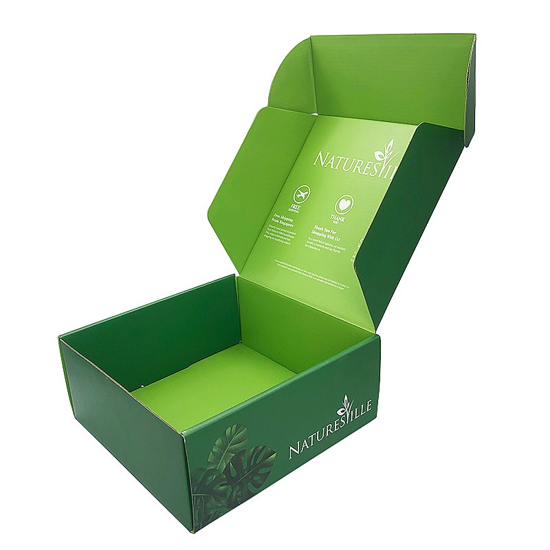 Hot Sale Custom Cosmetics Skin Care Corrugated Mailing  Packaging Boxes