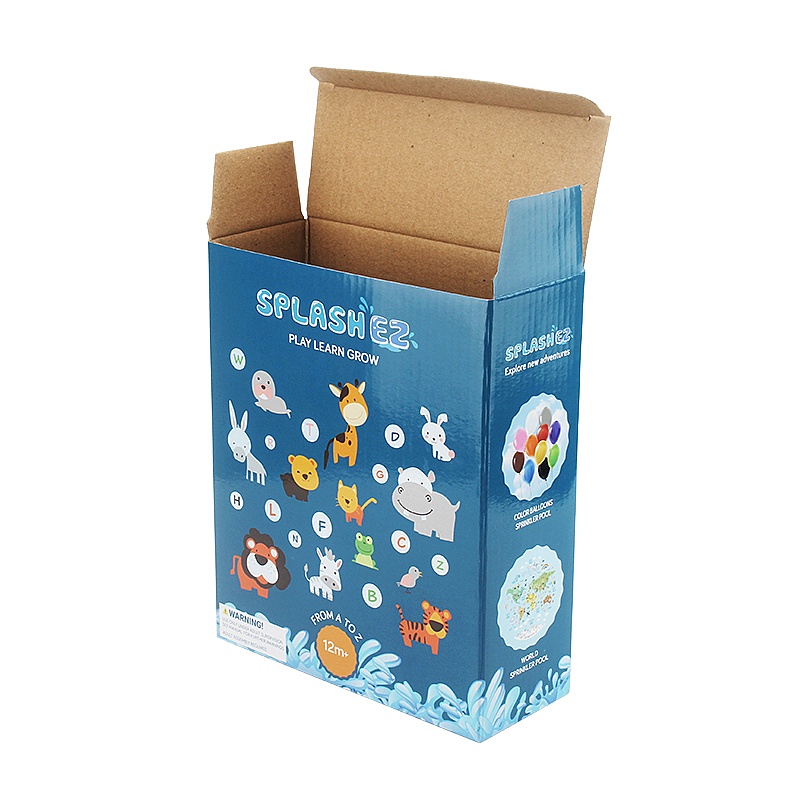Customized Luxury Matte Blue Toy Packaging Gift Boxes Customized Luxury Matte Blue Toy Packaging Gift Boxes