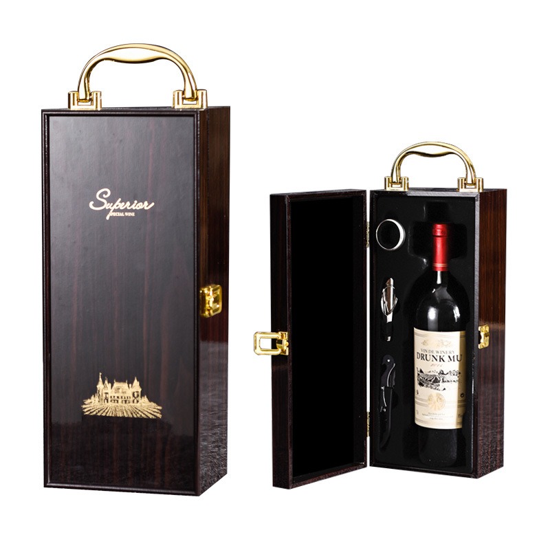 Customize Excellent Wood Gift Boxes for Wine Bottles