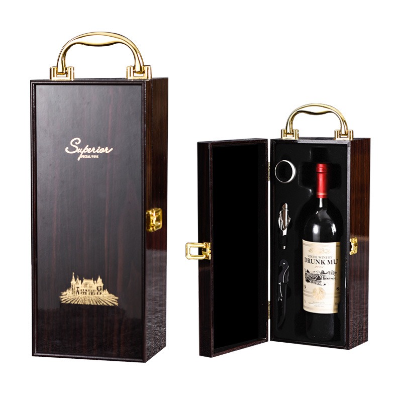 Customize Excellent Wood Gift Boxes for Wine Bottles Customize Excellent Wood Gift Boxes for Wine Bottles