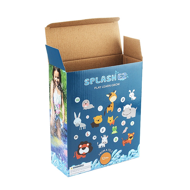 Customized Luxury Matte Blue Toy Packaging Gift Boxes Customized Luxury Matte Blue Toy Packaging Gift Boxes