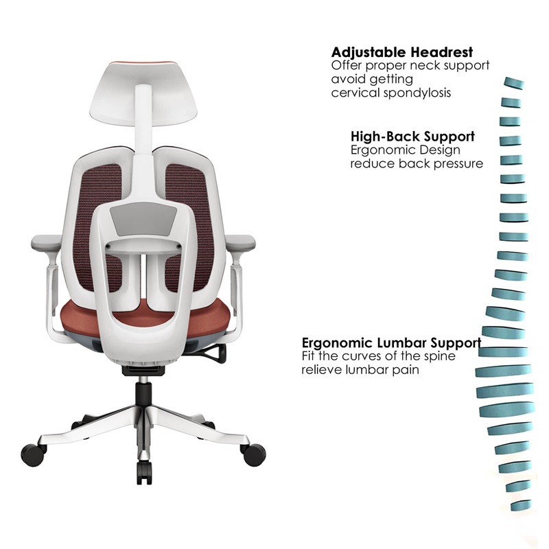 ergonomic chair with wheels