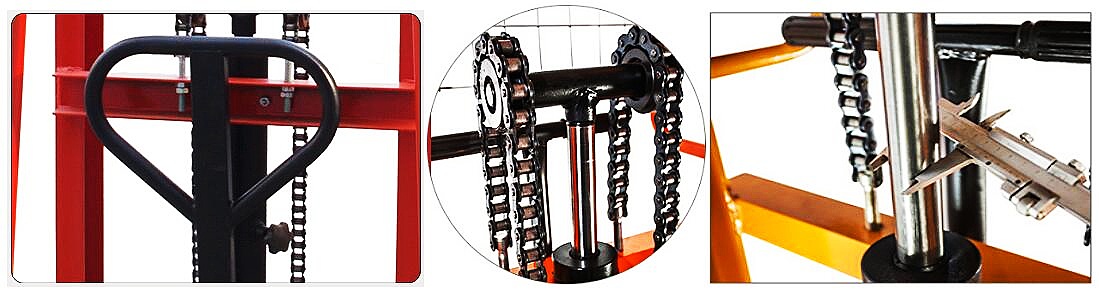 Details of Hydraulic Manual Pallet Stacker Details of Hydraulic Manual Pallet Stacker