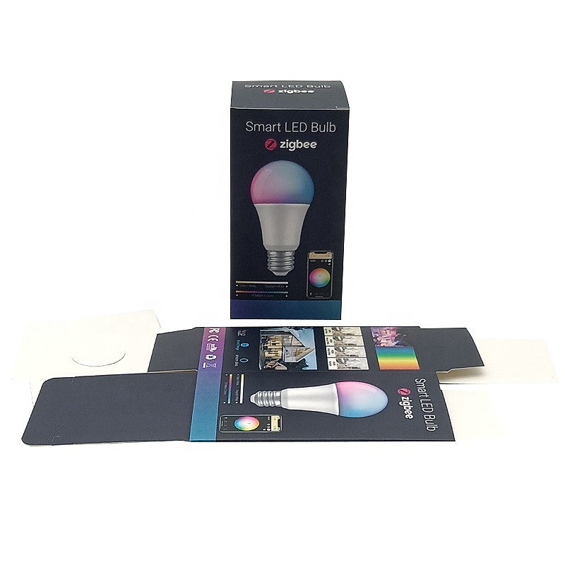 Factory Supply Cheap Gray Cardboard Led Light Packaging Rigid Paper Boxes Factory Supply Cheap Gray Cardboard Led Light Packaging Rigid Paper Boxes