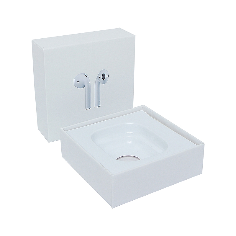 Customized Wireless Earphone Paper Box Packaging Lid and Base for Apple Airpods Pro Customized Wireless Earphone Paper Box Packaging Lid and Base for Apple Airpods Pro