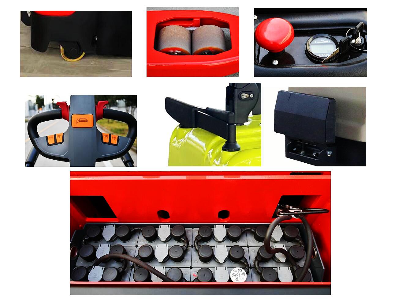 Details of Stand On Type Electric Pallet Truck Details of Stand On Type Electric Pallet Truck
