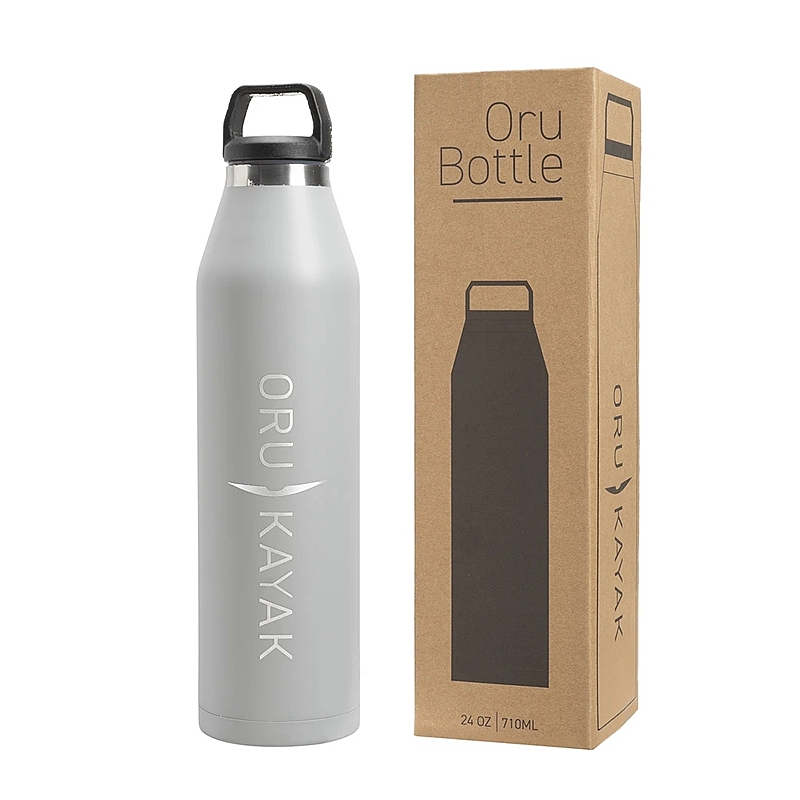 Wholesale custom corrugated packaging box for high-quality portable water bottle cups