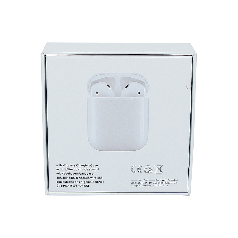 Customized Wireless Earphone Paper Box Packaging Lid and Base for Apple Airpods Pro