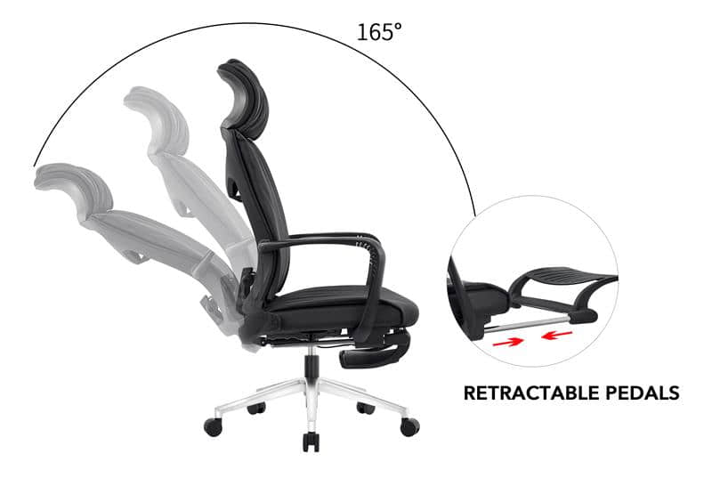 Ergonomic office Reclining chair