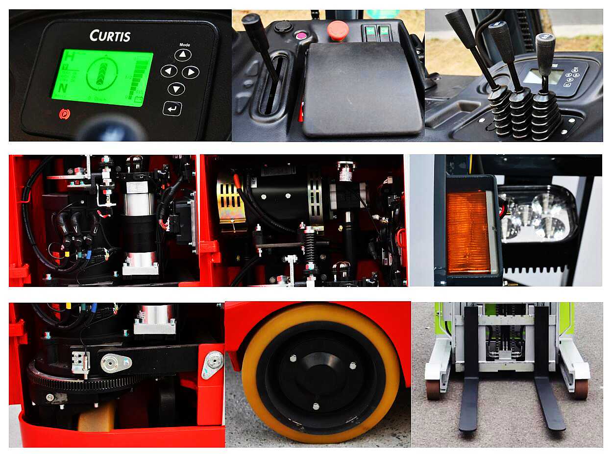 Details of Stand On Type Electric Reach Truck Details of Stand On Type Electric Reach Truck