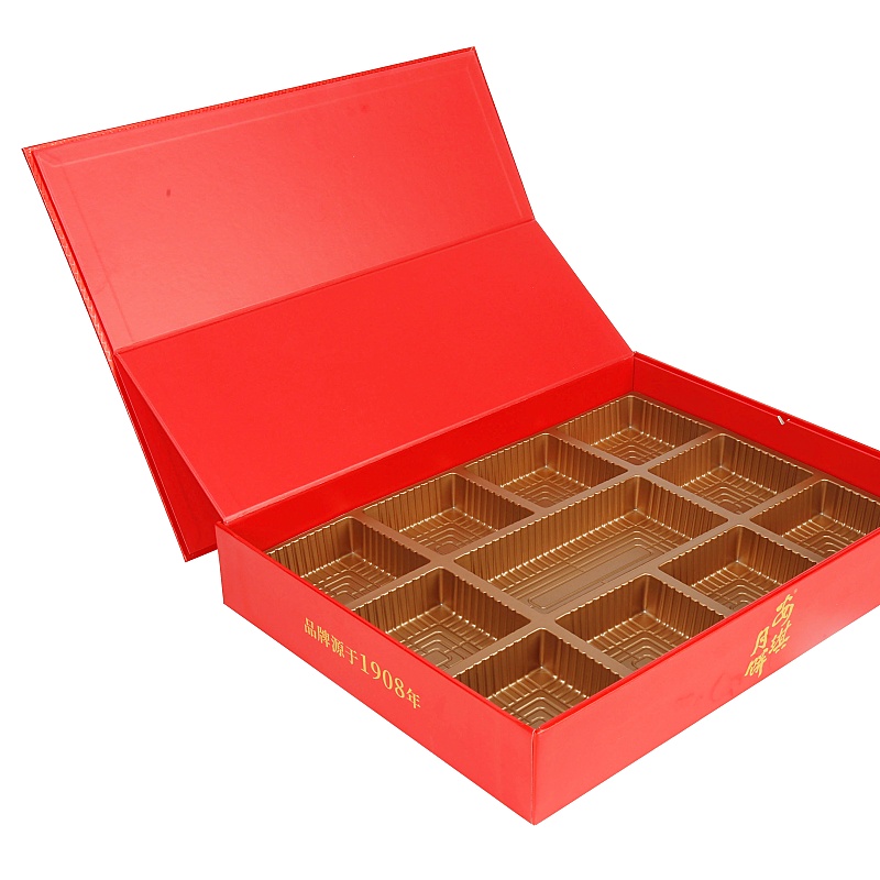 Custom Logo Magnetic Macaron Chocolate Gift Box for Desserts
