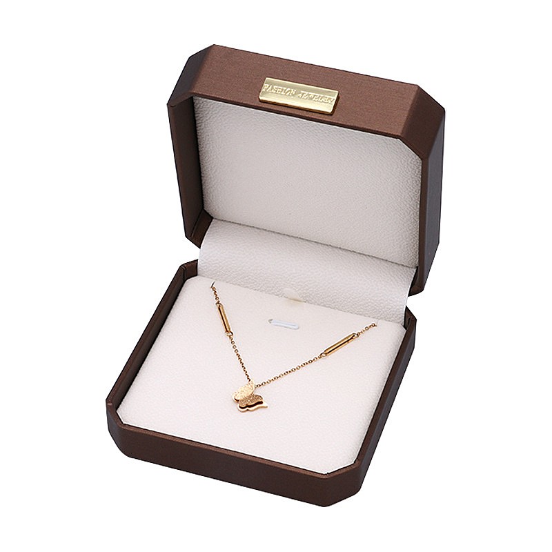 Custom Octagonal Metal Label Velvet Ring Pendant Bracelet Packaging Box Custom Octagonal Metal Label Velvet Ring Pendant Bracelet Packaging Box