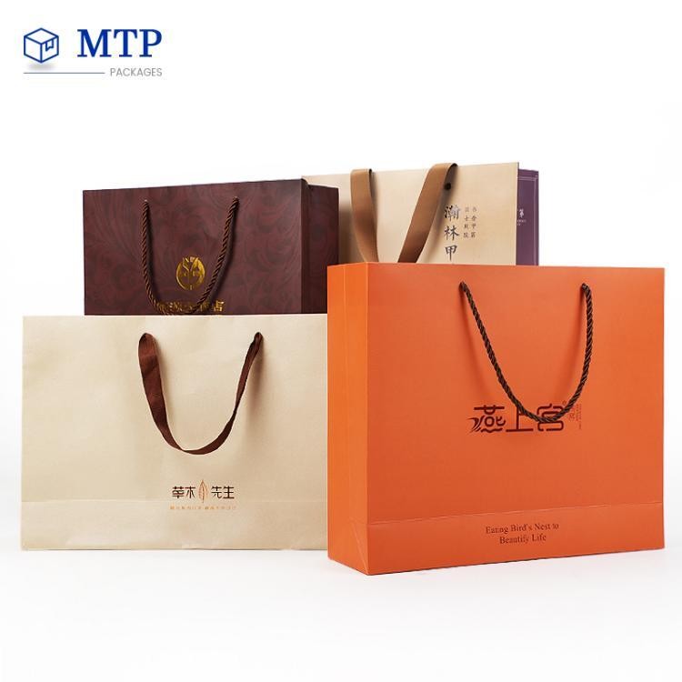 Custom Shopping Paper Bag Custom Shopping Paper Bag