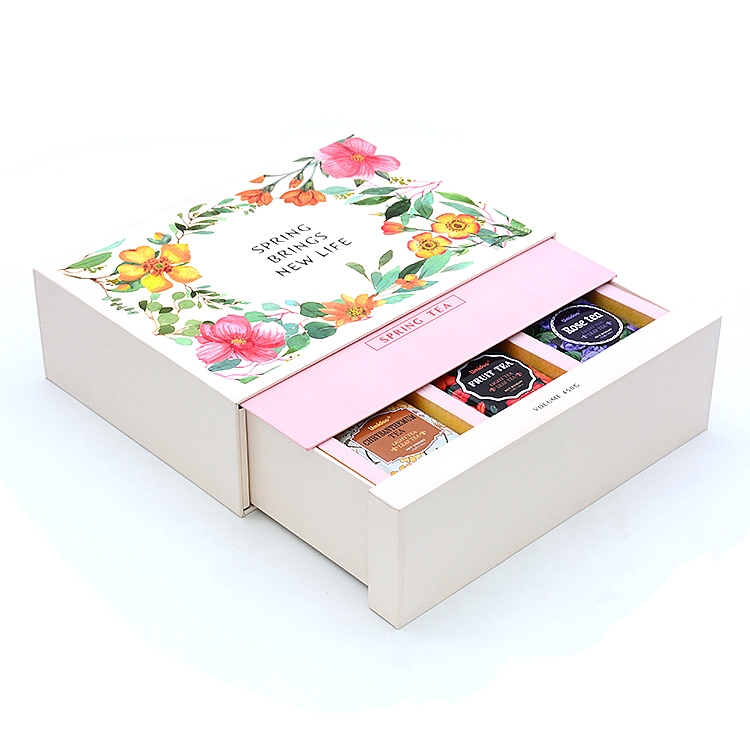 Package Custom Design Solutions Pull Packing Coffee Honey Tea Gift Box