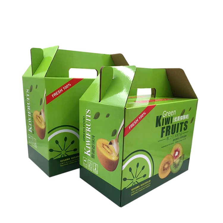 Custom Cheap Corrugated Packaging Cardboard Box For Fruits And Vegetables