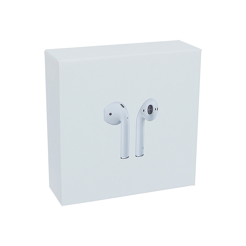 Customized Wireless Earphone Paper Box Packaging Lid and Base for Apple Airpods Pro Customized Wireless Earphone Paper Box Packaging Lid and Base for Apple Airpods Pro