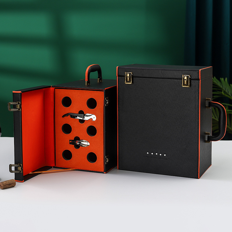 Wholesale custom high-quality luxury shipping wine boxes Wholesale custom high-quality luxury shipping wine boxes