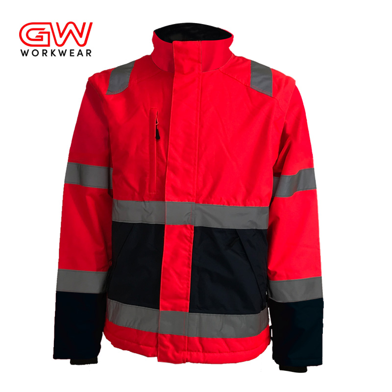 Red hi vis jacket