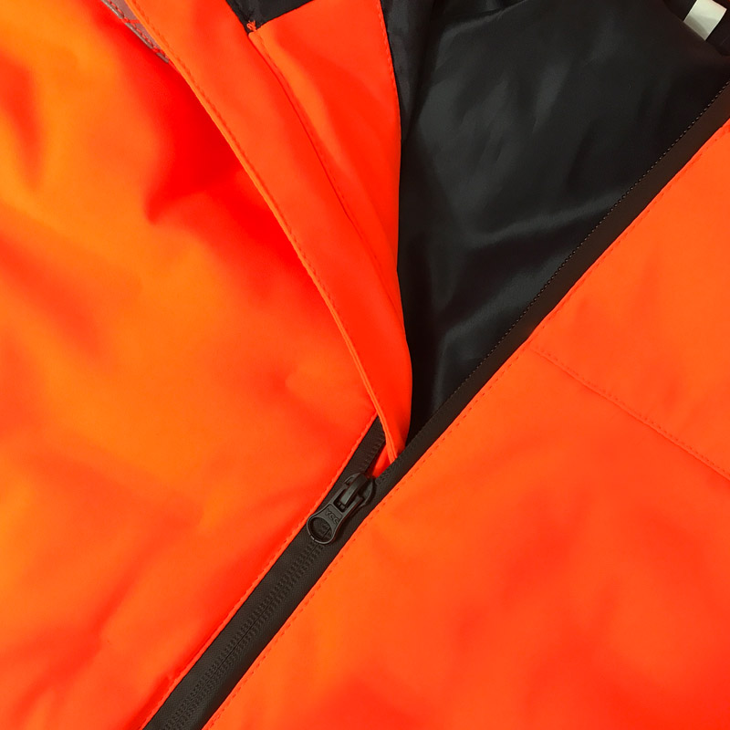 Quilted hi vis jacket