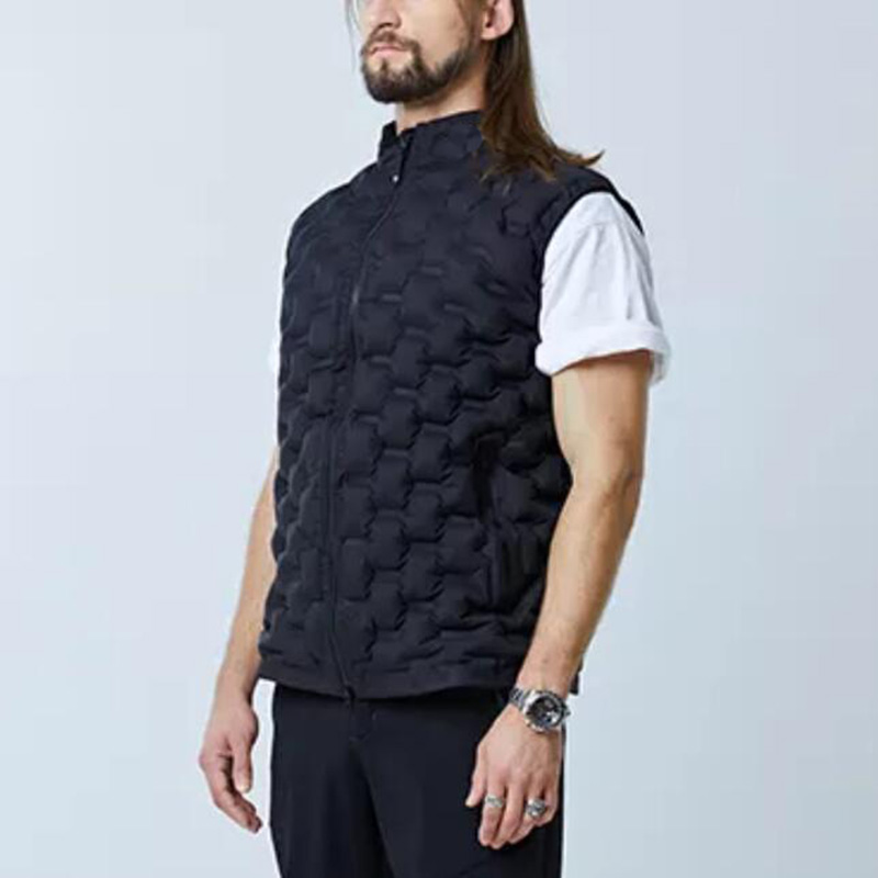 Men's duck down waistcoat