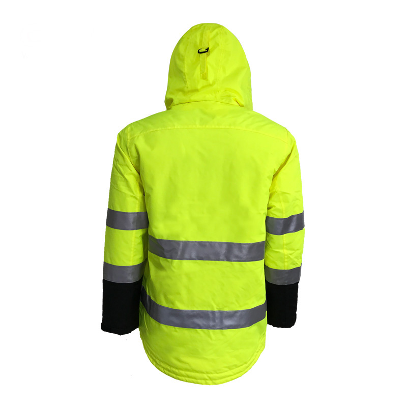 Hi vis Hood work clothes