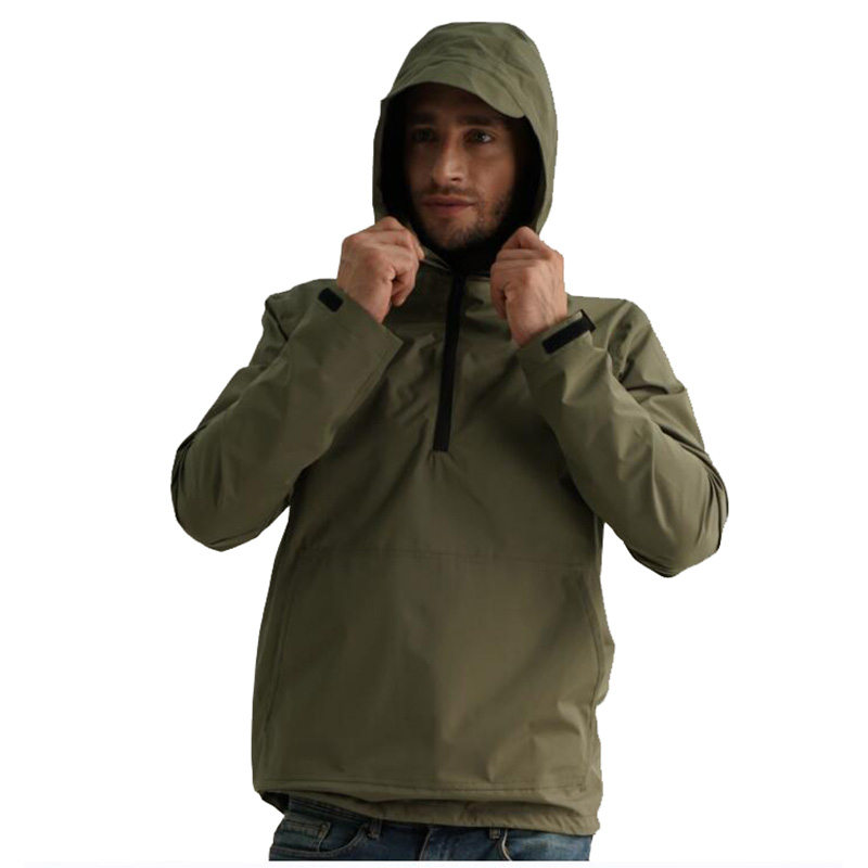 Men's waterproof pullover jacket 