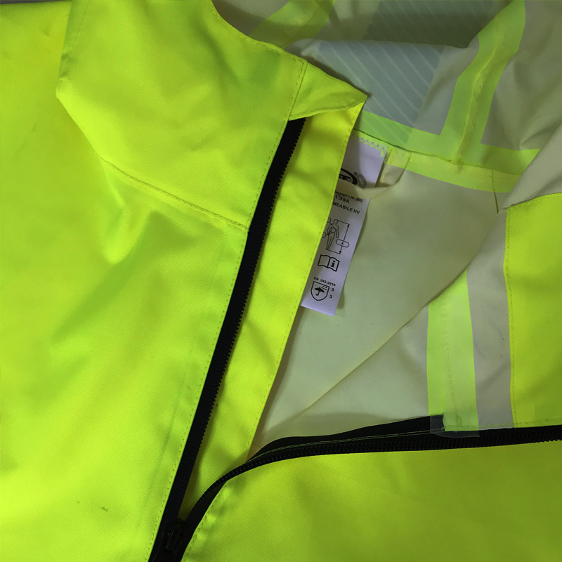 High vis rain coats