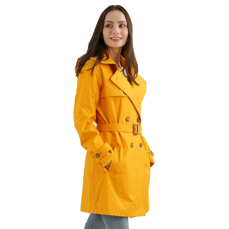 Waterproof trench coat women's