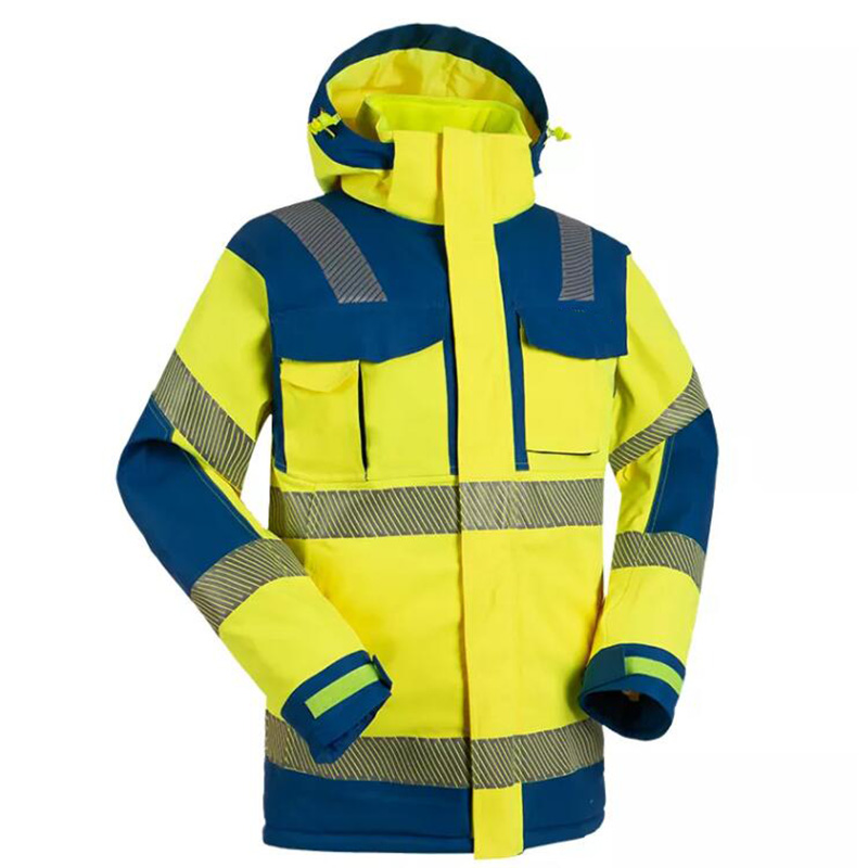 High visibility waterproof jacket