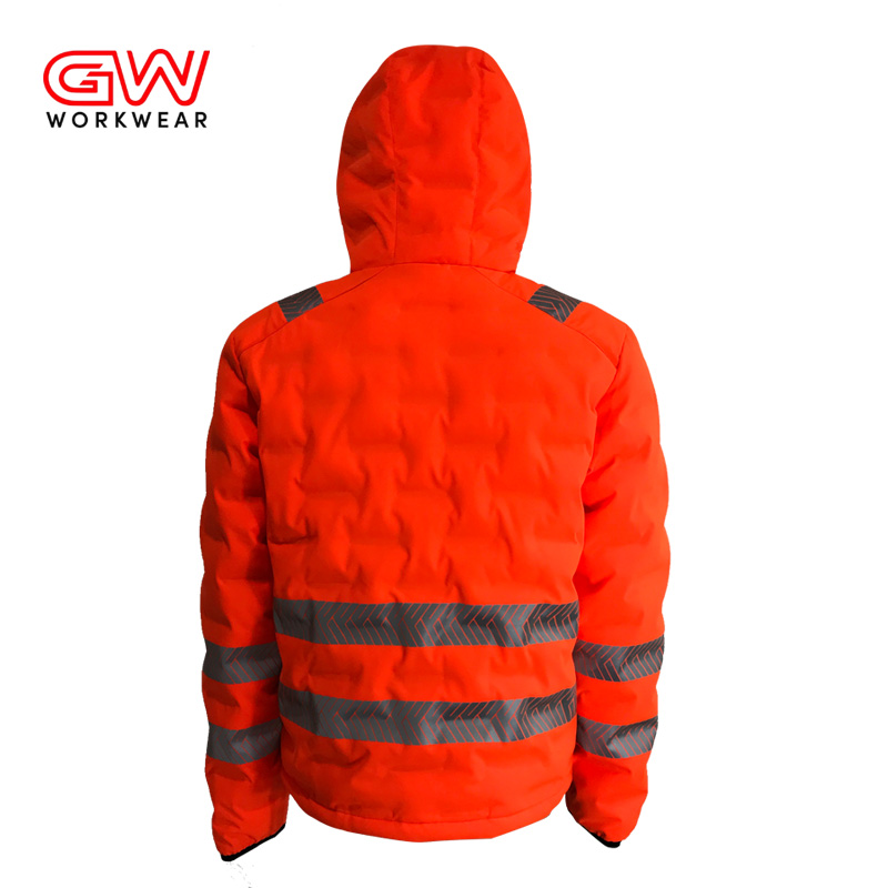 Padded hi vis jacket