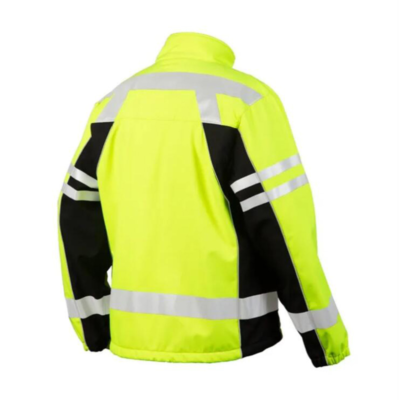 Hi vis soft shell jackets